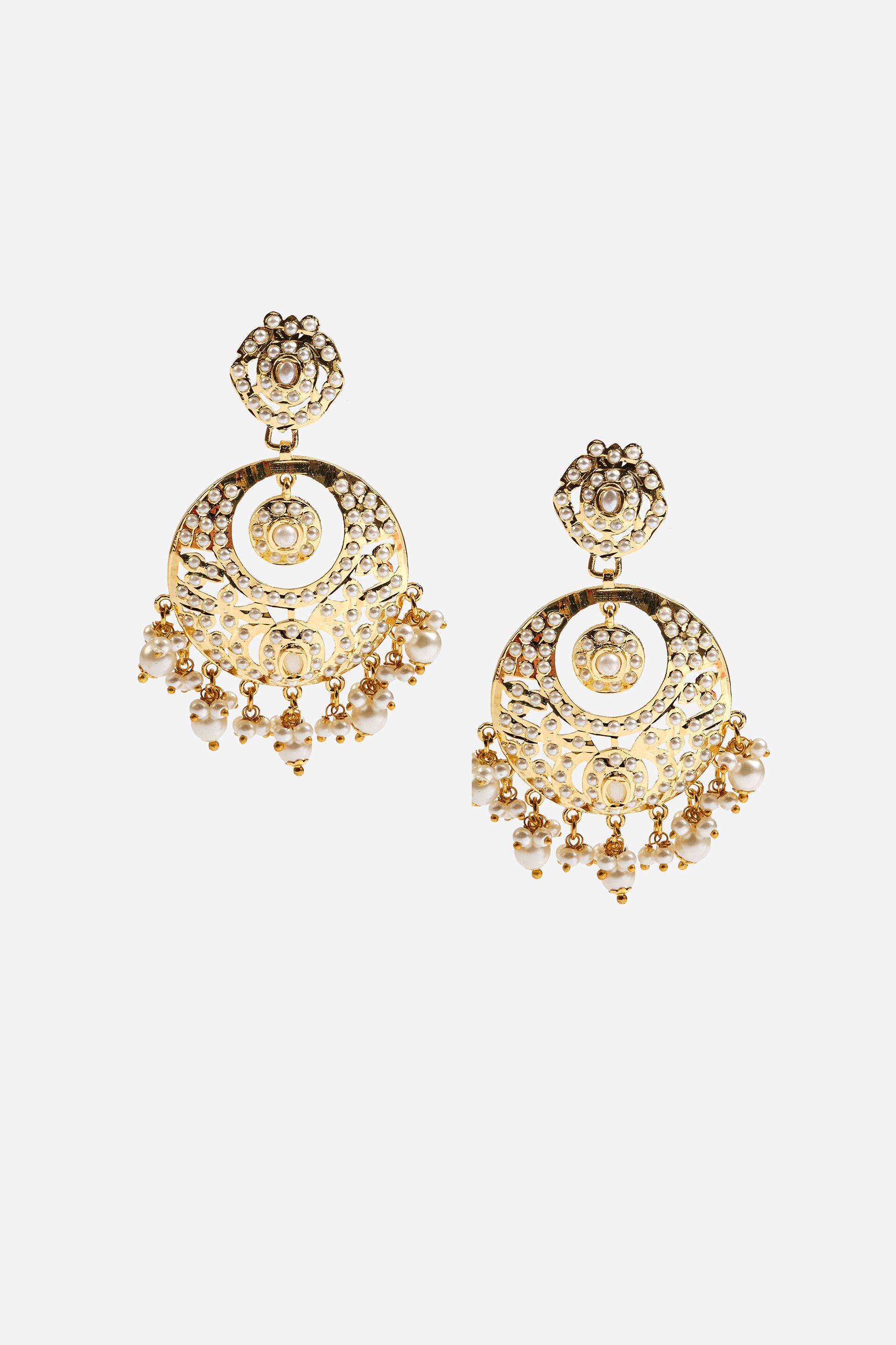 Moti Mahal Chandelier Earrings, , image 2